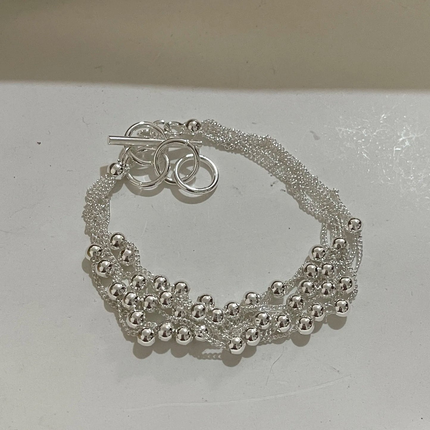 BF CLUB Solid 925 Sterling Silver Bracelet