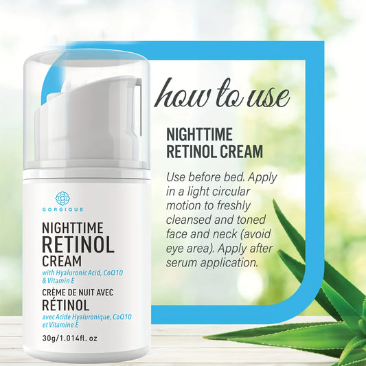 GORGIQUE Retinol Night Time Cream