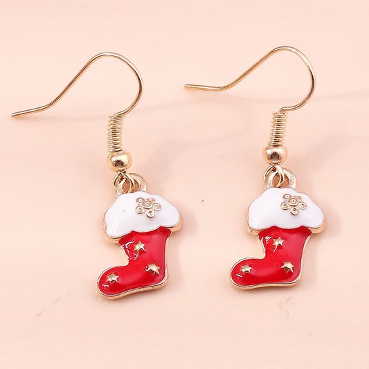 Christmas Shapes Drop Earrings for Women