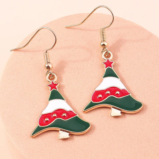Christmas Shapes Drop Earrings for Women