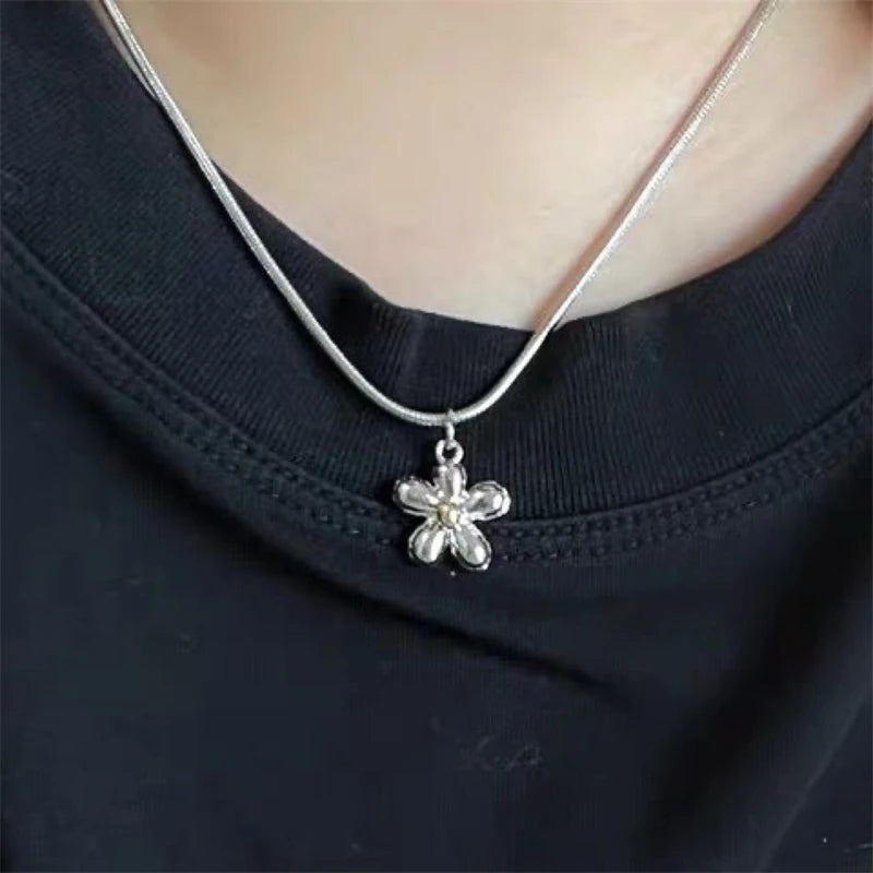 IMIXLOT Korean Fashion Sweet Cool Flower Star Butterfly Pendant Necklace for Women