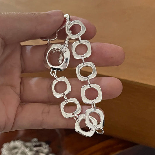 BF CLUB Solid 925 Sterling Silver Bracelet
