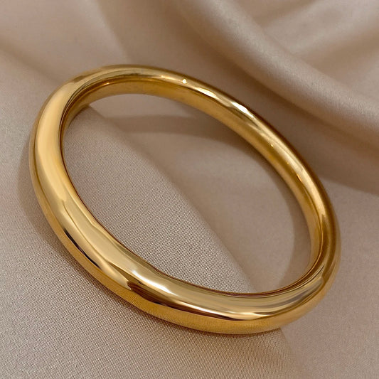 AENSOA Stainless Steel Thick Bracelet