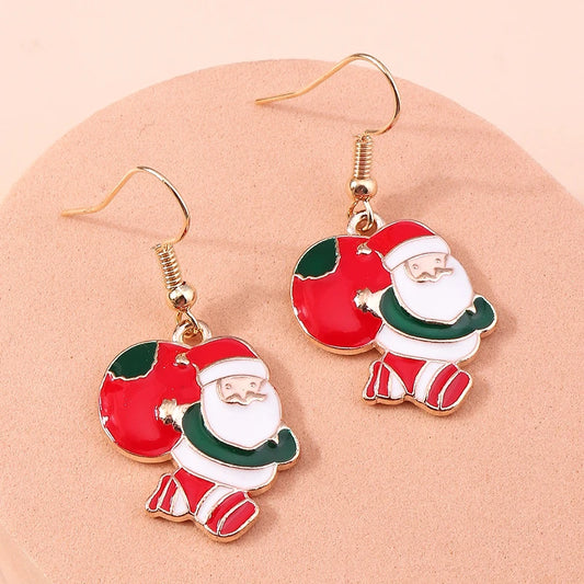 Christmas Shapes Drop Earrings for Women