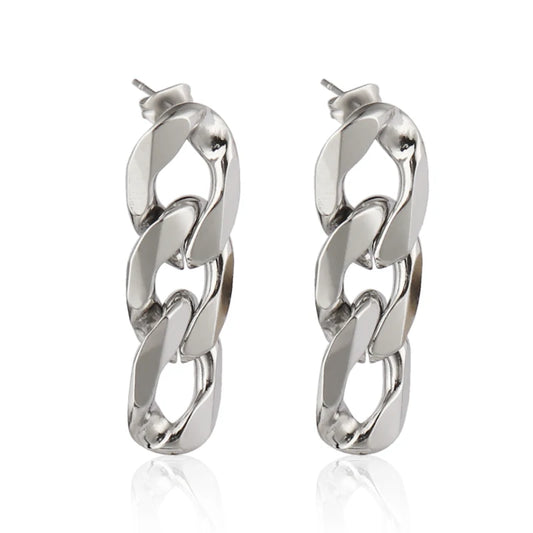 Stainless Steel Hoop Earrings for Women
