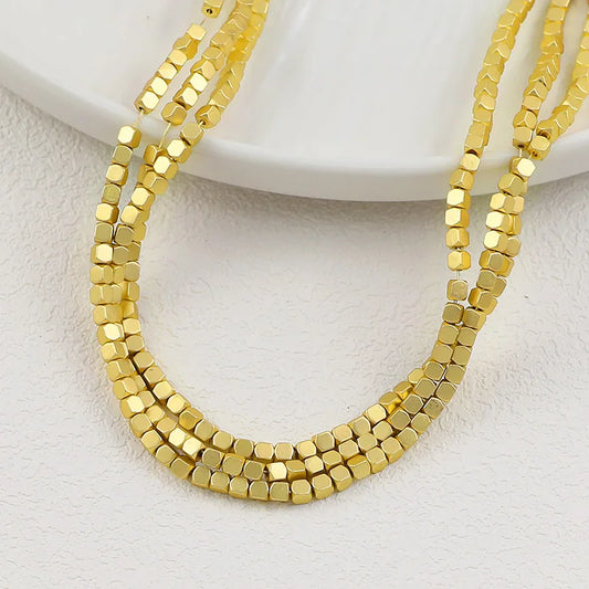 BTFBES Square Stone Beads