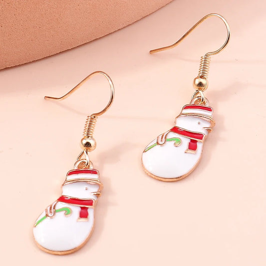 Christmas Shapes Drop Earrings for Women