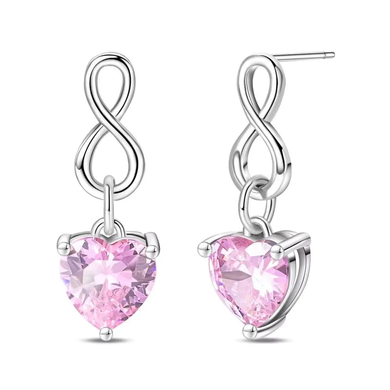 XIYU DESIGN 925 Sterling Silver Multi Shapes Ring Earrings Necklace