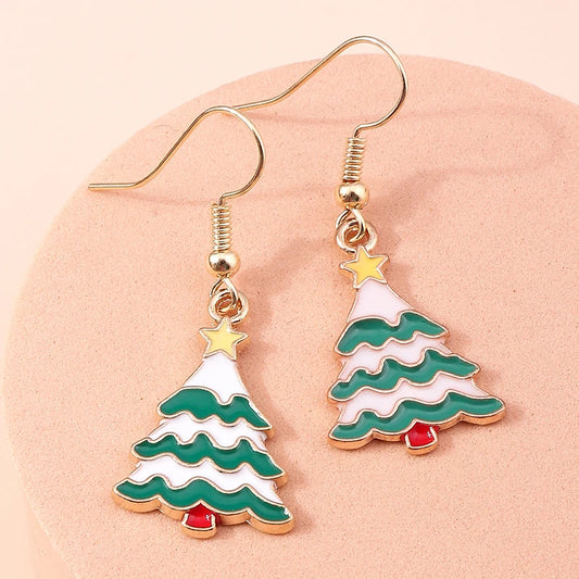 Christmas Shapes Drop Earrings for Women