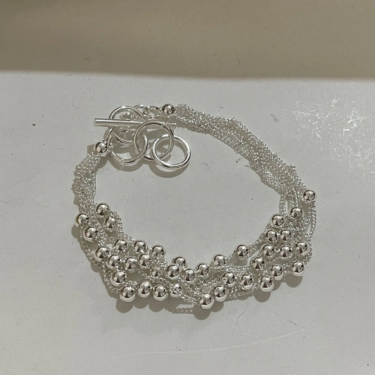 BF CLUB Solid 925 Sterling Silver Bracelet