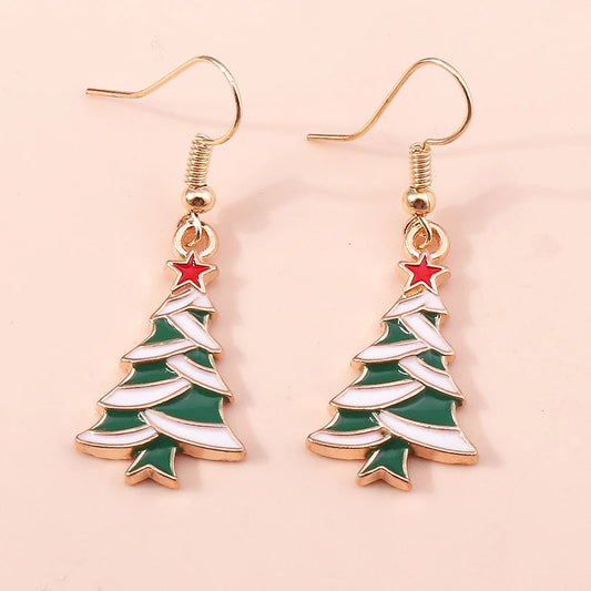 Christmas Shapes Drop Earrings for Women