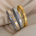 AENSOA Stainless Steel Elastic Watchband Bracelet