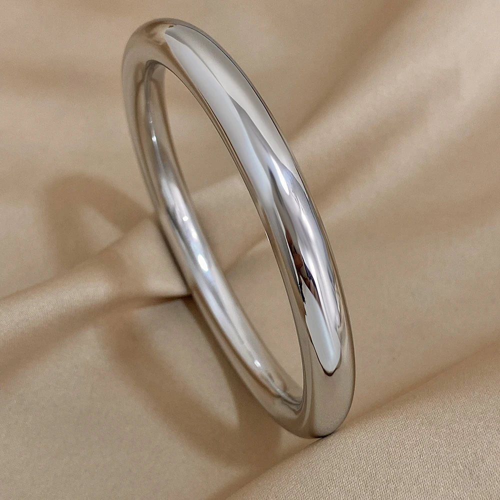 AENSOA Stainless Steel Thick Bracelet