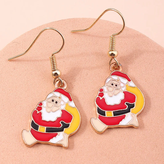 Christmas Shapes Drop Earrings for Women
