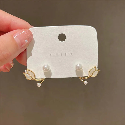 AHMED Light Luxury Stud Earrings for Women