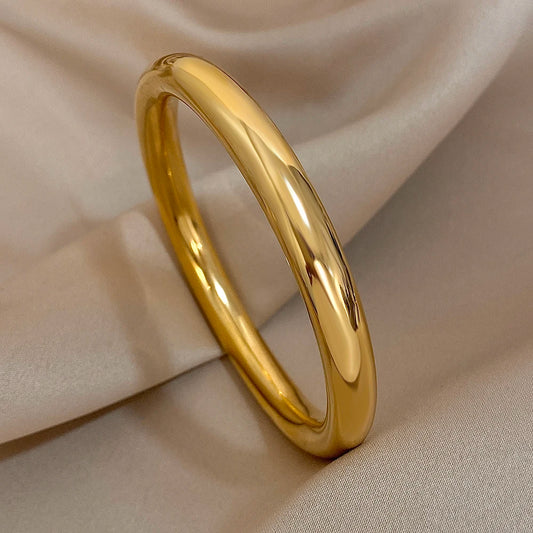 AENSOA Stainless Steel Thick Bracelet