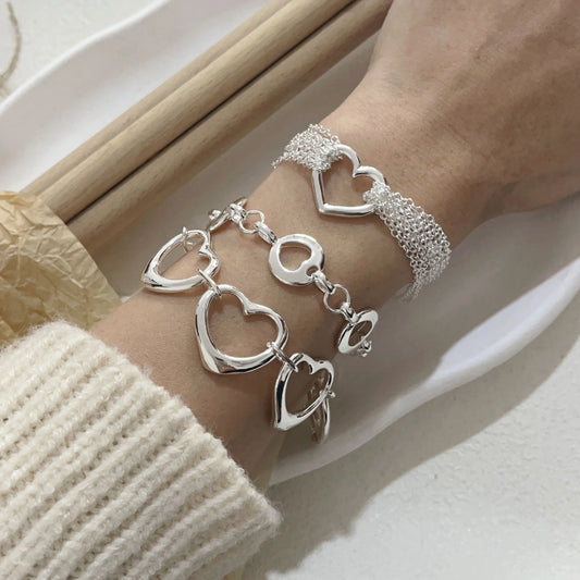 BF CLUB Solid 925 Sterling Silver Bracelet