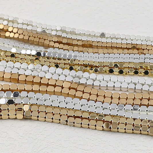 BTFBES Square Stone Beads