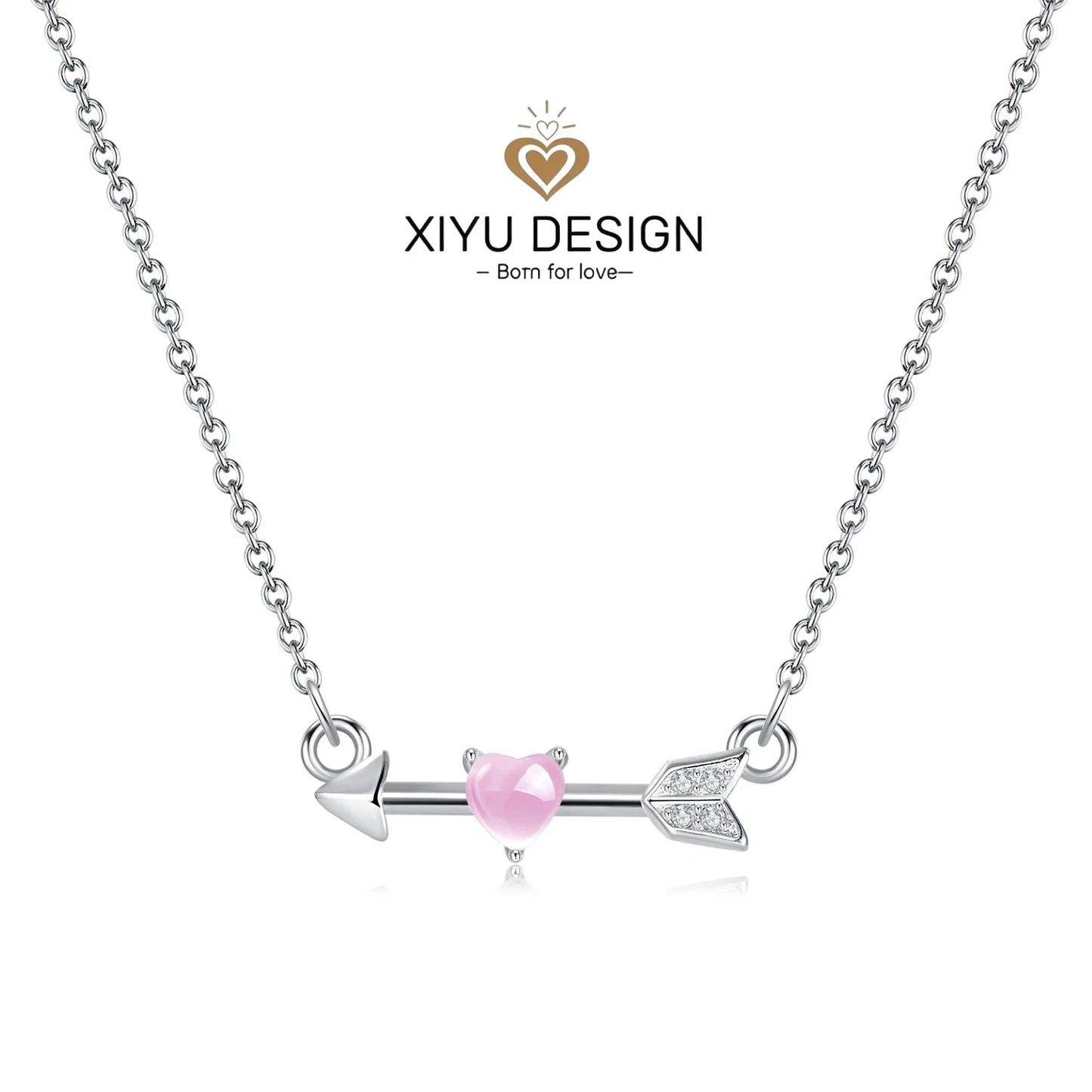 XIYU DESIGN 925 Sterling Silver Multi Shapes Ring Earrings Necklace