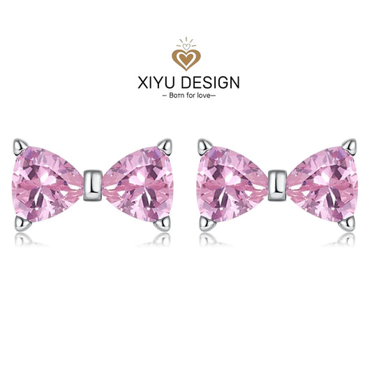 XIYU DESIGN 925 Sterling Silver Multi Shapes Ring Earrings Necklace
