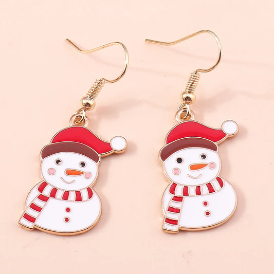 Christmas Shapes Drop Earrings for Women