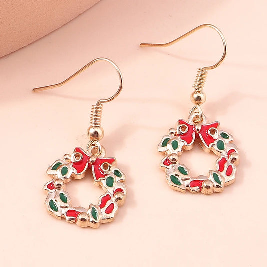 Christmas Shapes Drop Earrings for Women