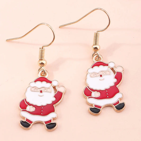 Christmas Shapes Drop Earrings for Women