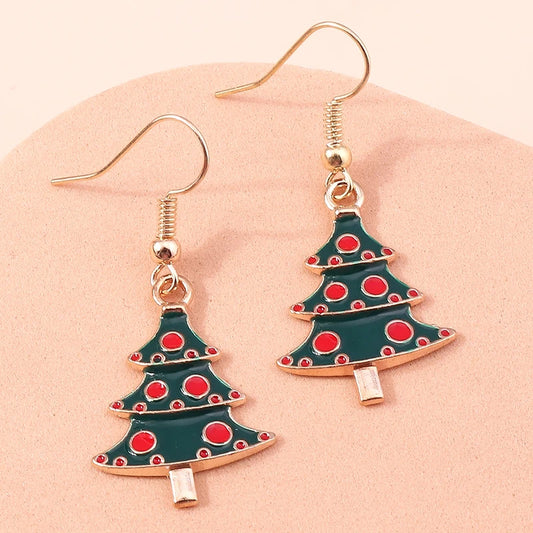 Christmas Shapes Drop Earrings for Women