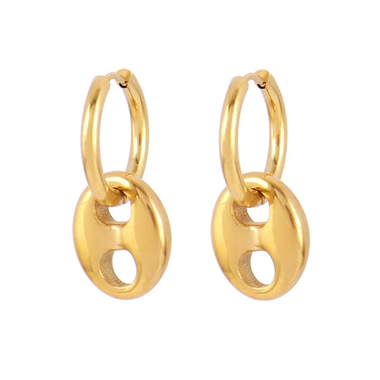 Stainless Steel Hoop Earrings for Women
