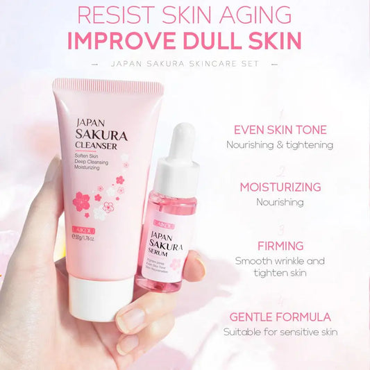 LAIKOU Facial Skin Care Set Skin Cleaning Cream