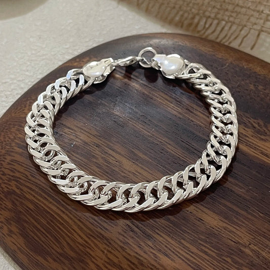 BF CLUB Solid 925 Sterling Silver Bracelet