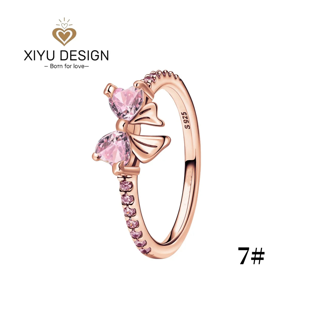 XIYU DESIGN 925 Sterling Silver Multi Shapes Ring Earrings Necklace