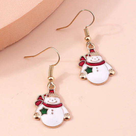 Christmas Shapes Drop Earrings for Women