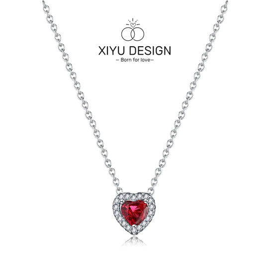 XIYU DESIGN 925 Sterling Silver Multi Shapes Ring Earrings Necklace
