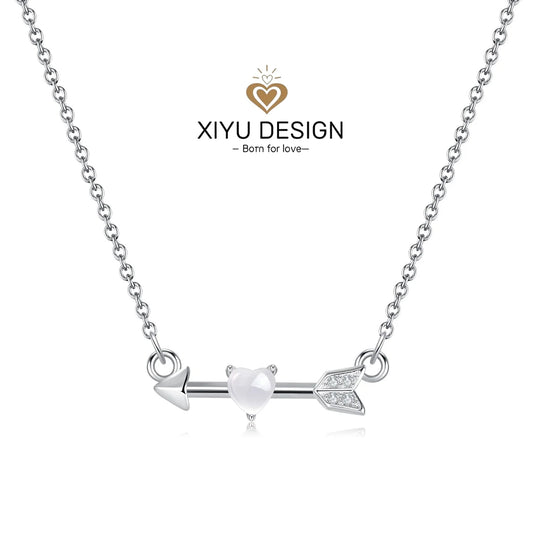 XIYU DESIGN 925 Sterling Silver Multi Shapes Ring Earrings Necklace