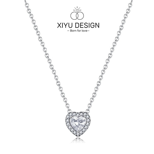 XIYU DESIGN 925 Sterling Silver Multi Shapes Ring Earrings Necklace