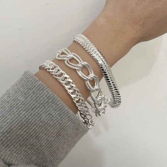 BF CLUB Solid 925 Sterling Silver Bracelet