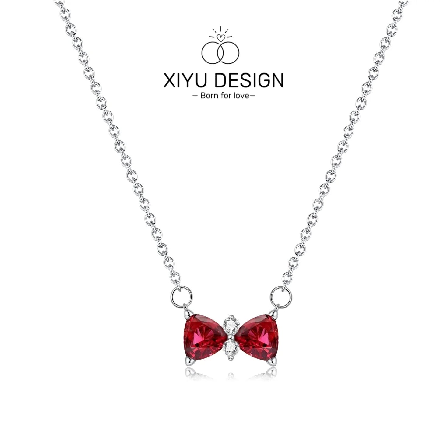 XIYU DESIGN 925 Sterling Silver Multi Shapes Ring Earrings Necklace