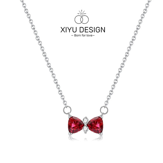 XIYU DESIGN 925 Sterling Silver Multi Shapes Ring Earrings Necklace