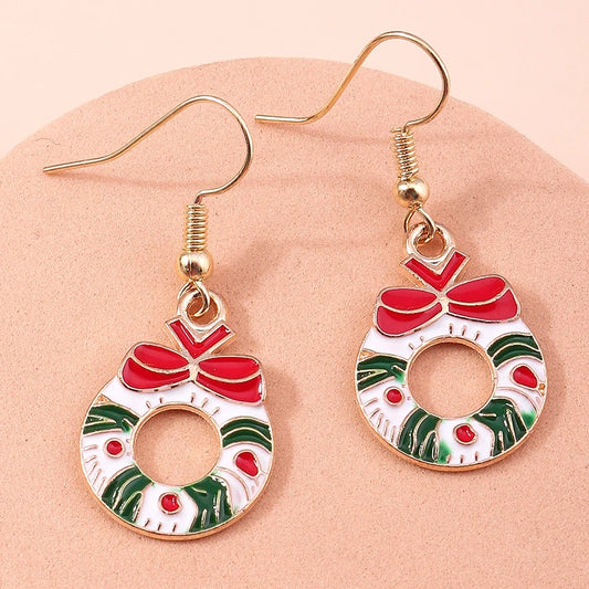Christmas Shapes Drop Earrings for Women
