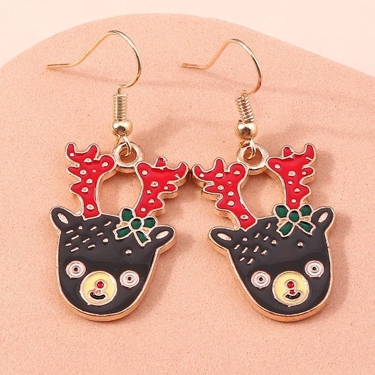 Christmas Shapes Drop Earrings for Women