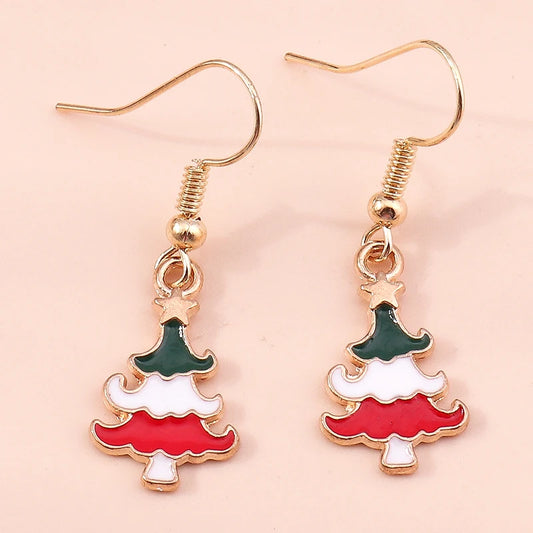 Christmas Shapes Drop Earrings for Women