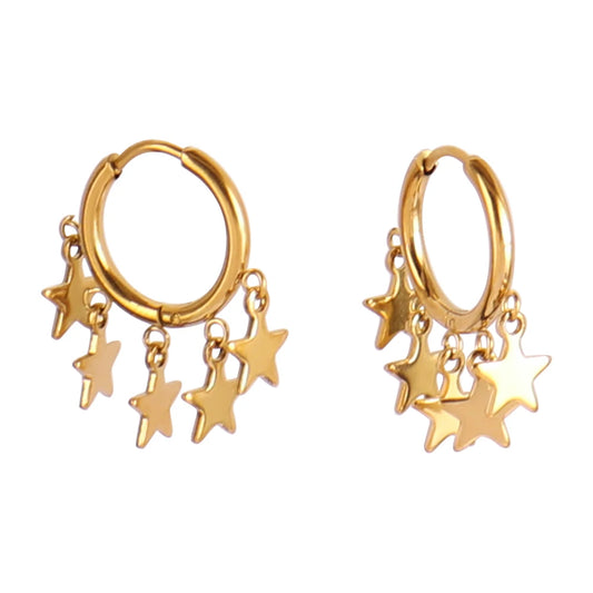 Stainless Steel Hoop Earrings for Women