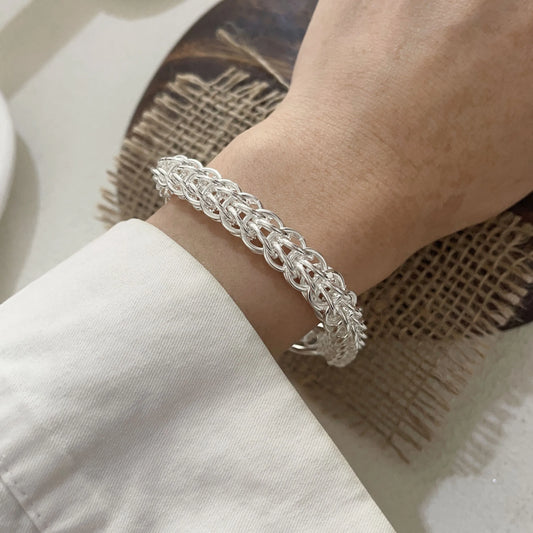 BF CLUB Solid 925 Sterling Silver Bracelet