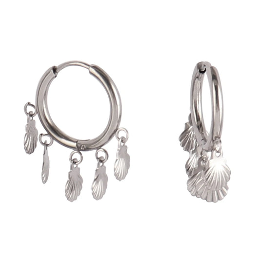Stainless Steel Hoop Earrings for Women