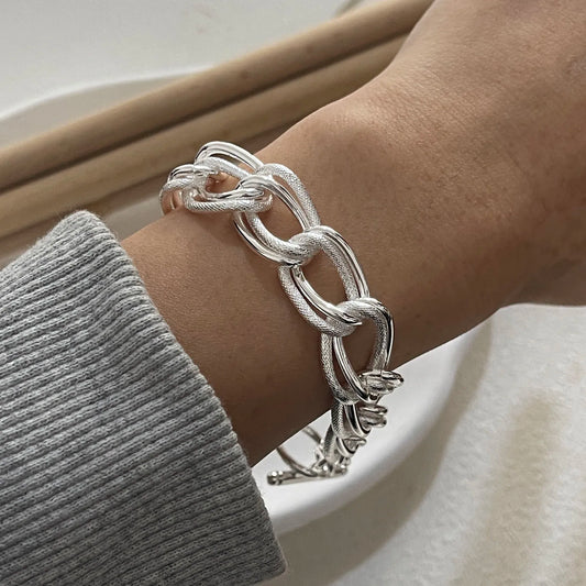 BF CLUB Solid 925 Sterling Silver Bracelet