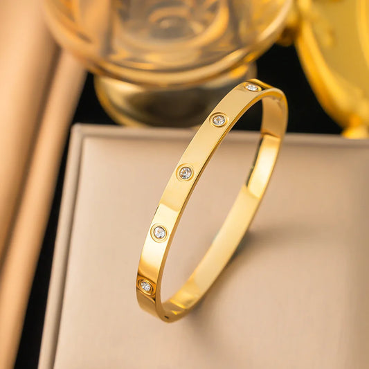 Fashion Round Cubic Zirconia Bracelet