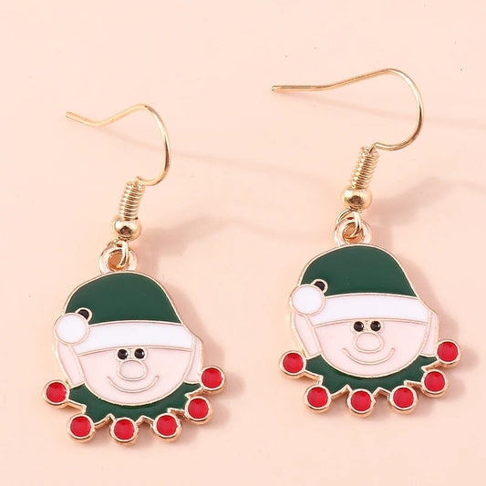 Christmas Shapes Drop Earrings for Women