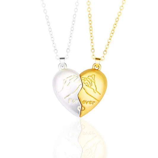 Good Simple Quality Couple Pendant Necklace