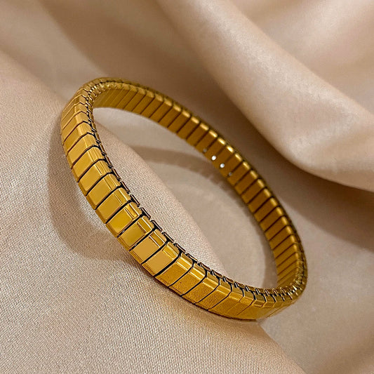 AENSOA Stainless Steel Elastic Watchband Bracelet
